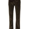 Maison-Kitsune Tapered Pants Men Jacob Cohën Bard Jeans Brown