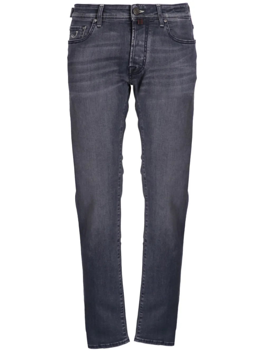 Maison-Kitsune Slim-Fit Jeans Men Jacob Cohën slim-fit Jeans Grey