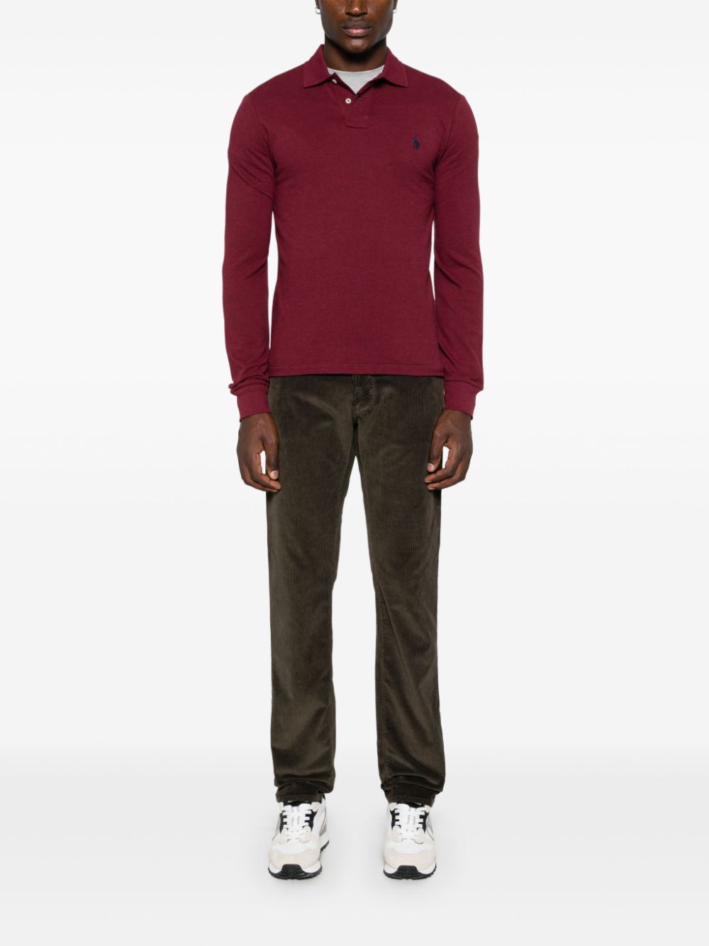 Maison-Kitsune Tapered Pants Men Jacob Cohën Bard Jeans Brown
