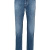 Men Slim-Fit Jeans Maison-Kitsune Jacob Cohën Bard slim-cut Jeans Blue