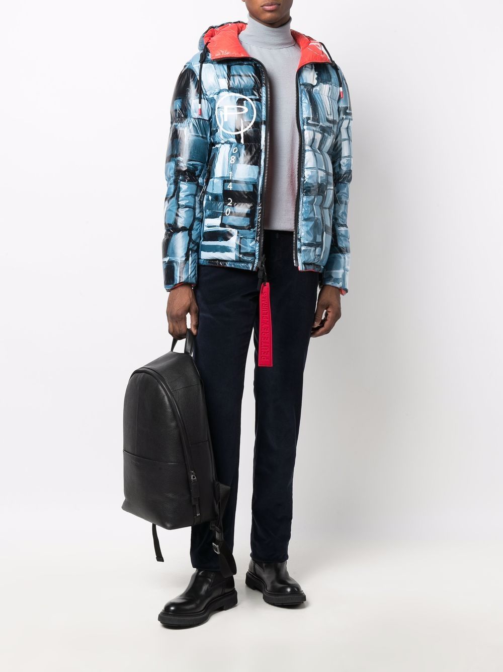 Maison-Kitsune Regular-Fit & Straight Leg Pants Men Jacob Cohën slim-fit Corduroy Trousers Blue