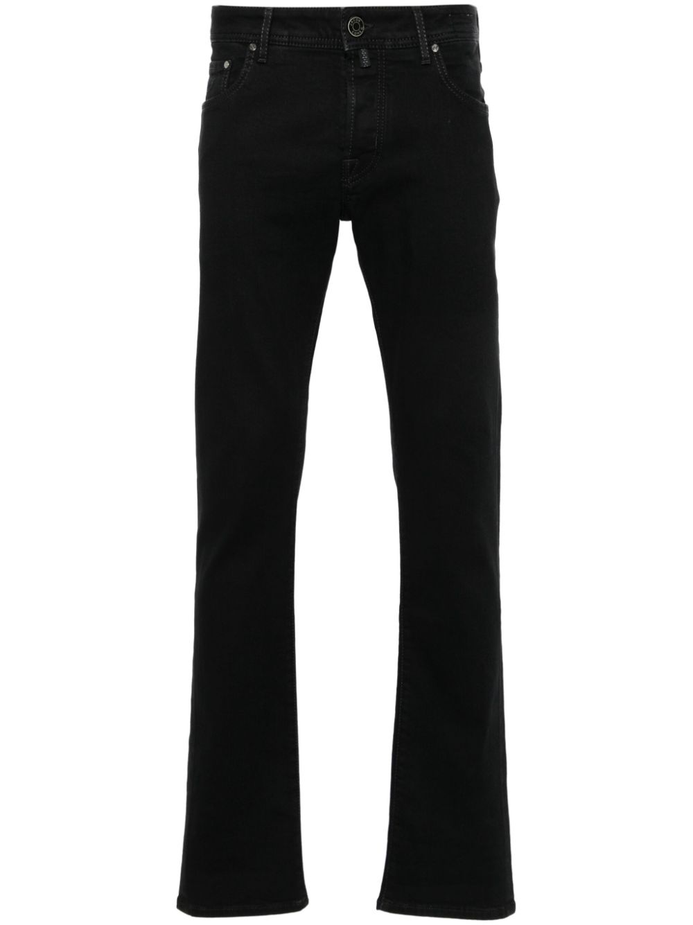 Maison-Kitsune Regular & Straight-Leg Jeans Men Jacob Cohën Nick slim-cut Jeans Black