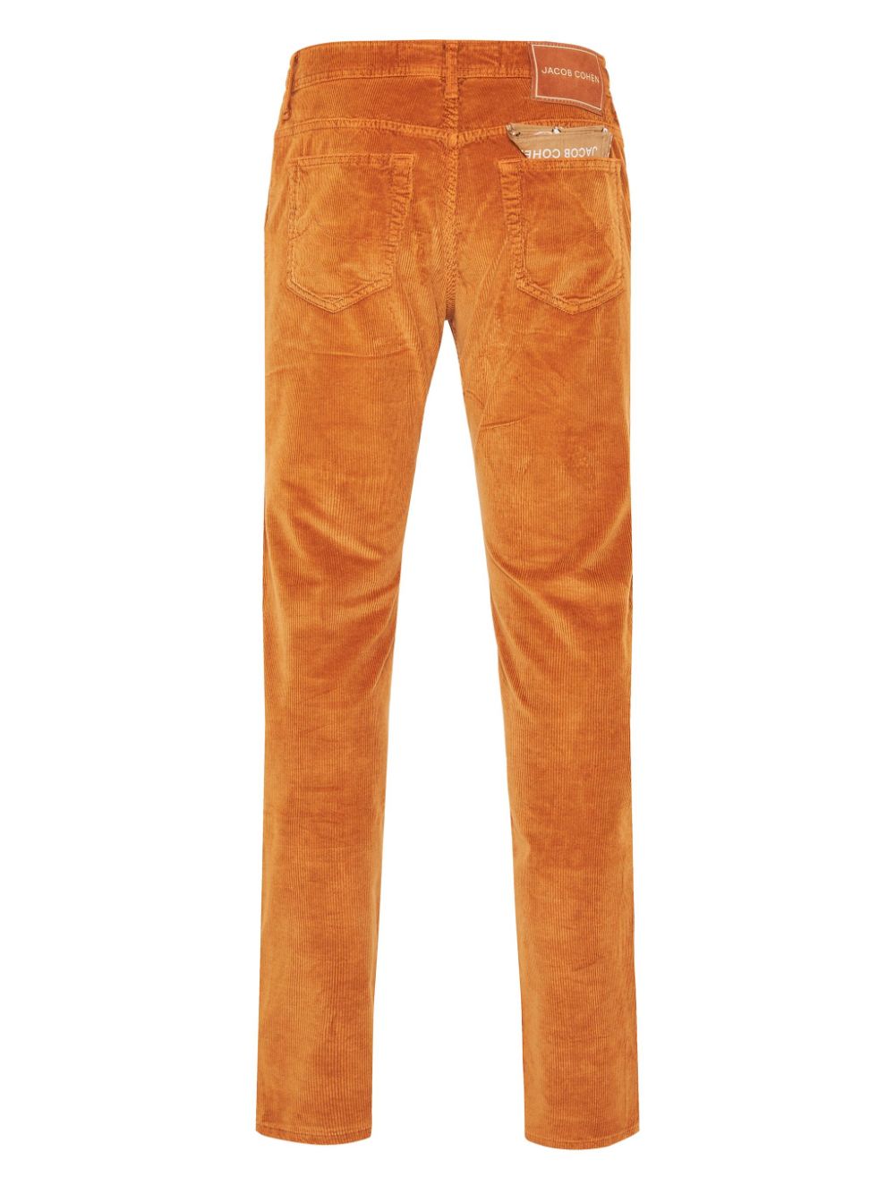 Jacob Cohën Bard Trousers Orange Men Regular-Fit & Straight Leg Pants Maison-Kitsune