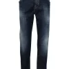 Jacob Cohën Scott slim-cut Cropped Jeans Blue Maison-Kitsune Men Slim-Fit Jeans