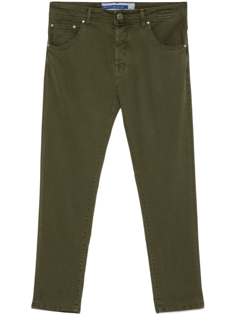 Jacob Cohën Scott Jeans Green Men Regular-Fit & Straight Leg Pants Maison-Kitsune