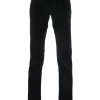 Maison-Kitsune Jacob Cohën low-rise slim-fit Corduroy Trousers Blue Men Regular-Fit & Straight Leg Pants
