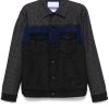 Jacob Cohën ombré-effect Jacket Blue Men Denim Jackets Maison-Kitsune