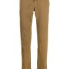 Maison-Kitsune Jacob Cohën Bobby slim-cut Chino Trousers Brown Men Chinos