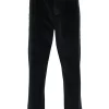 Maison-Kitsune Cropped Pants Men Jacob Cohën Henry Trousers Blue