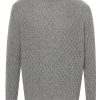 Maison-Kitsune Jacob Cohën Wool Jumper Grey Men Knitted Sweaters