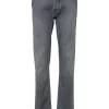 Maison-Kitsune Jacob Cohën Bard mid-rise slim-fit Jeans Grey Men Slim-Fit Jeans