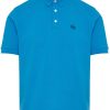 Jacob Cohën logo-embroidered Piqué Polo Shirt Blue Maison-Kitsune Men Polo Shirts