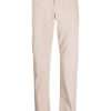 Jacob Cohën logo-patch straight-leg Trousers Neutrals Maison-Kitsune Men Regular-Fit & Straight Leg Pants