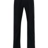 Maison-Kitsune Jacob Cohën scarf-detail Straight Trousers Blue Men Regular-Fit & Straight Leg Pants