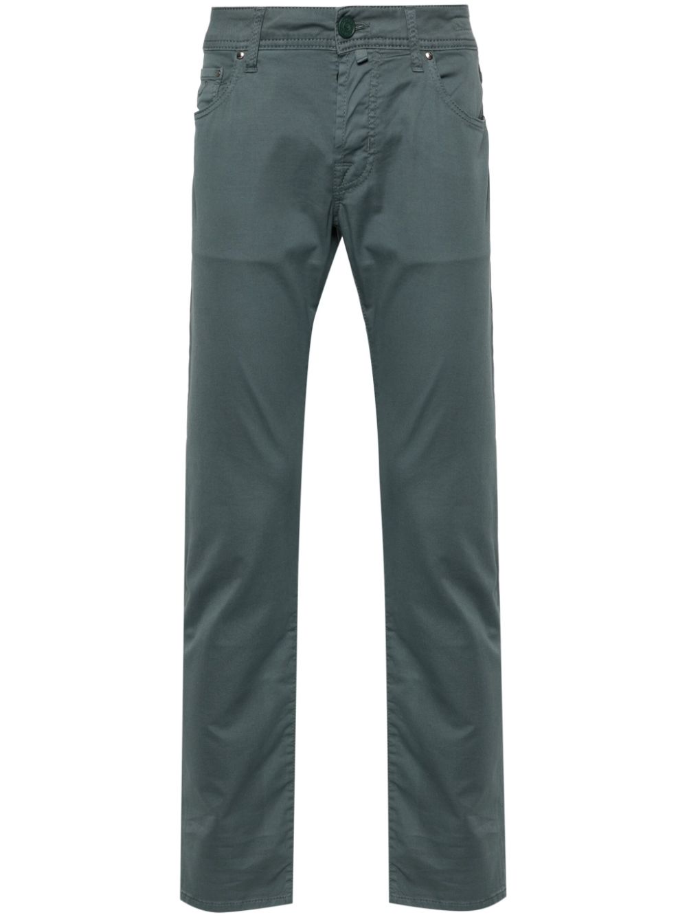 Jacob Cohën Nick slim-fit Trousers Grey Men Regular-Fit & Straight Leg Pants Maison-Kitsune