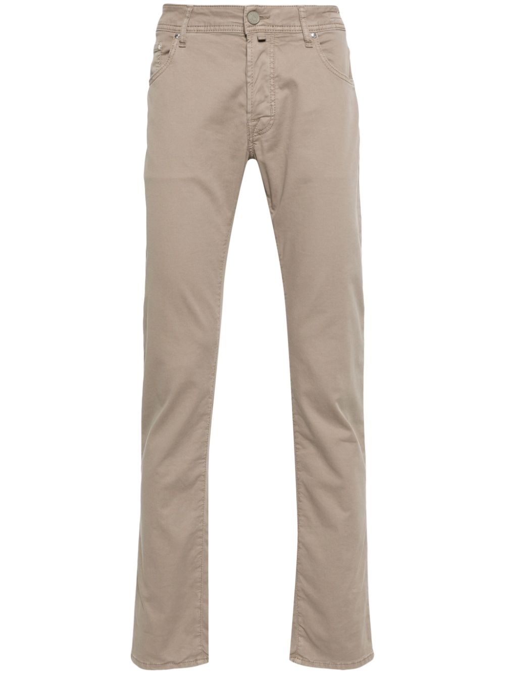 Maison-Kitsune Jacob Cohën Nick slim-fit Trousers Neutrals Men Regular-Fit & Straight Leg Pants