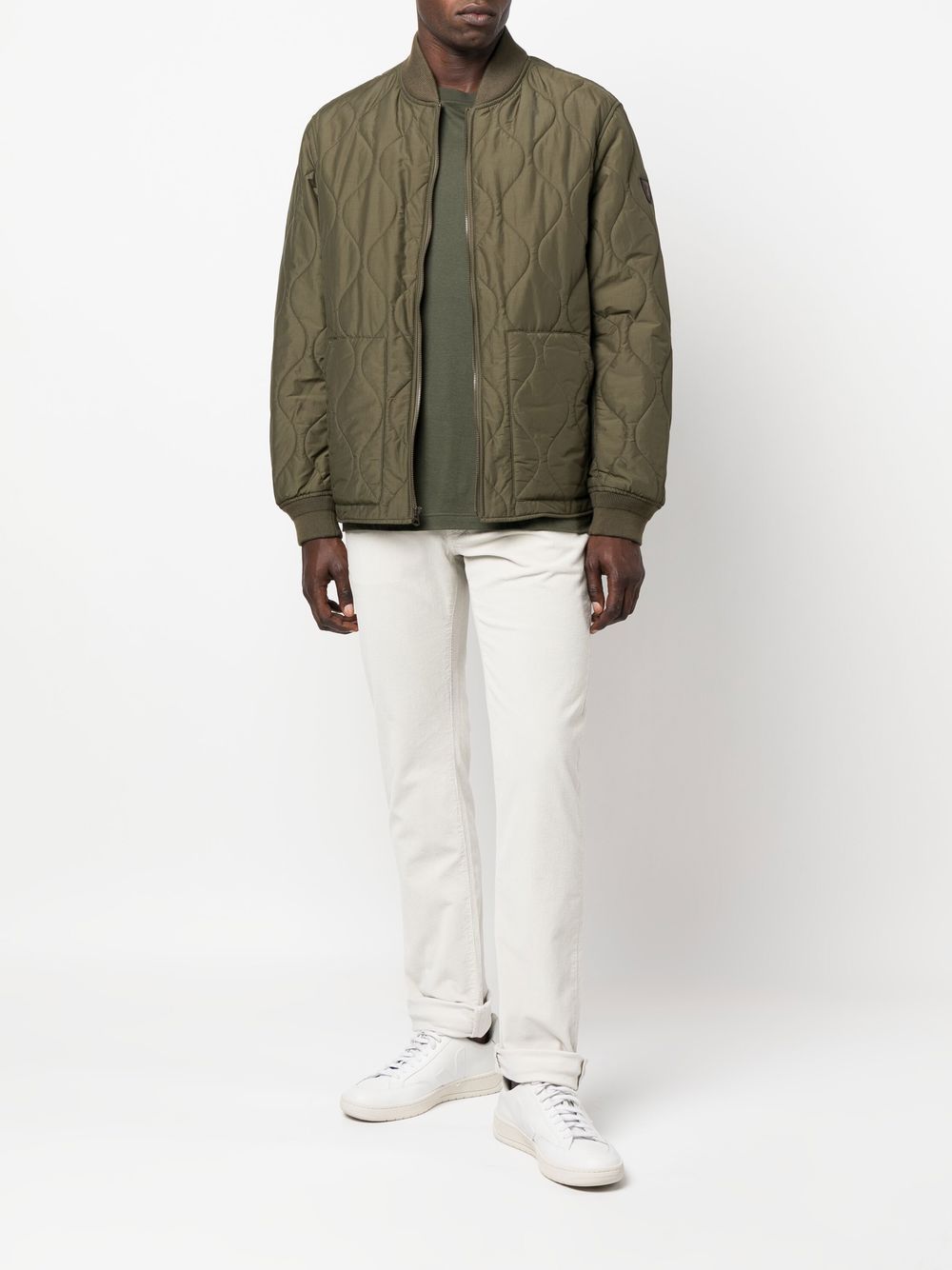 Men Skinny Pants Maison-Kitsune Jacob Cohën skinny-cut Leg Trousers Neutrals