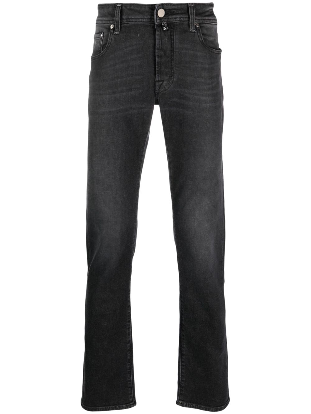 Maison-Kitsune Jacob Cohën Bard slim-cut Jeans Black Men Slim-Fit Jeans