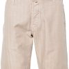 Jacob Cohën Lou Herringbone Shorts Neutrals Maison-Kitsune Men Khaki Shorts