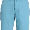 Men Bermuda Shorts Maison-Kitsune Jacob Cohën logo-appliqué slim-cut Bermuda Shorts Blue