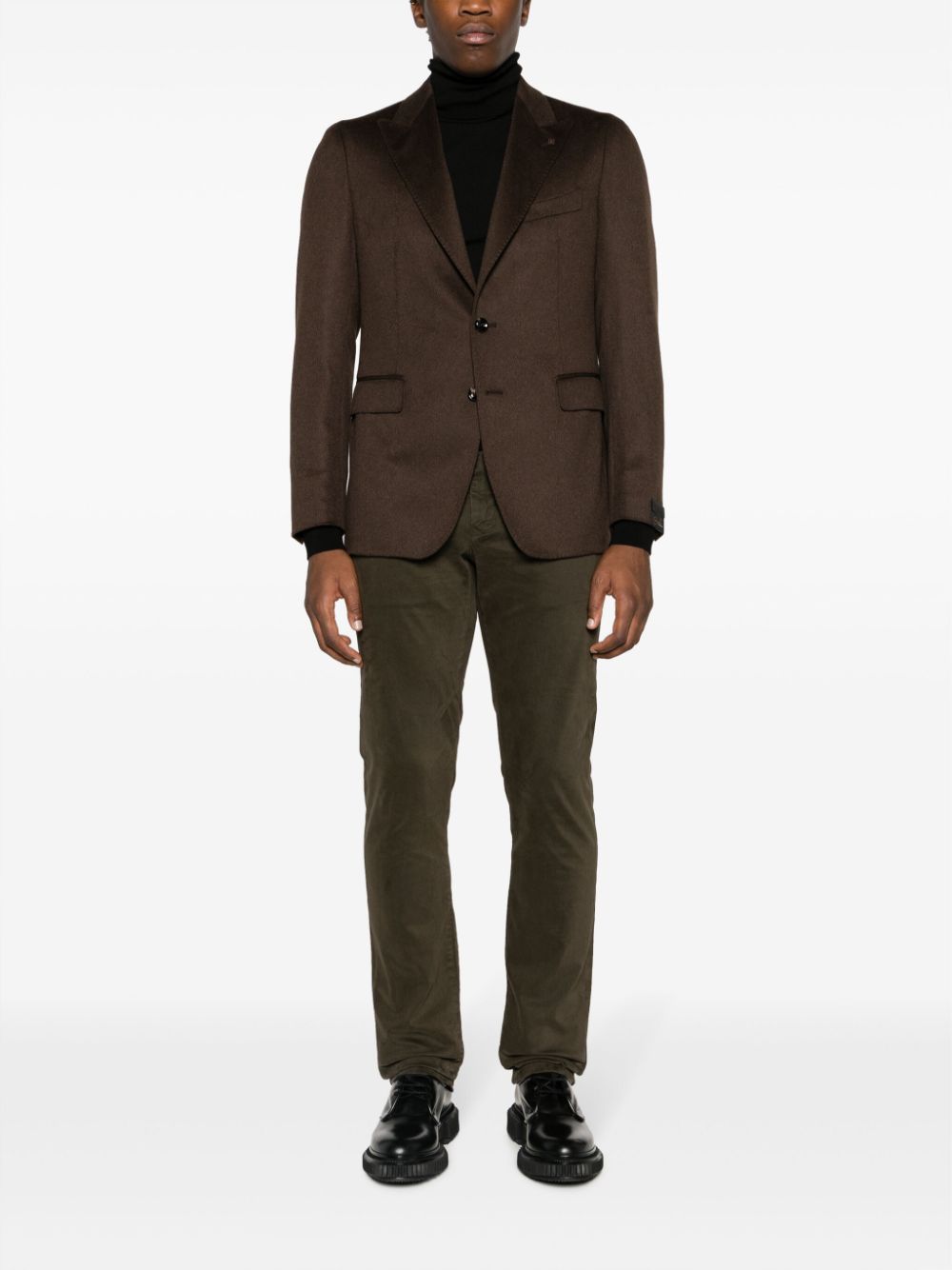 Jacob Cohën Bobby slim-cut Chino Trousers Green Men Chinos Maison-Kitsune