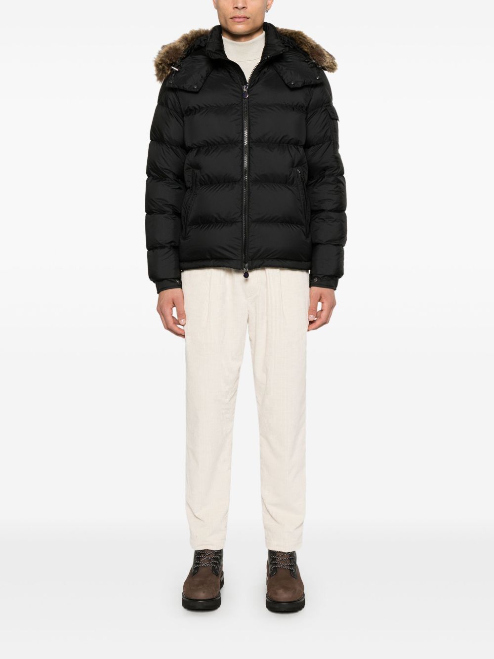 Maison-Kitsune Tapered Pants Men Jacob Cohën Daniel Trousers Neutrals