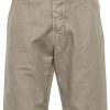 Men Bermuda Shorts Maison-Kitsune Jacob Cohën Lou slim-cut Shorts Brown