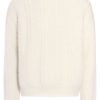 Jacquemus The Nuvola Sweater White Men Knitted Sweaters Maison-Kitsune