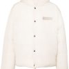 Maison-Kitsune Down Jackets Men Jacquemus La Doudoune Jacket Neutrals