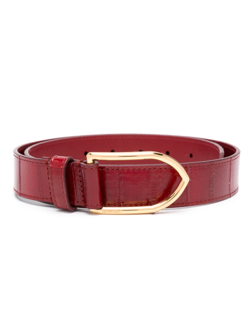 Maison-Kitsune Jacquemus La Centure Belt Red Men Belts