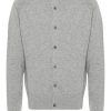 Maison-Kitsune Cardigans Men Jacquemus Le Cardigan Pittato Cardigan Grey