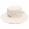 Men Hats Maison-Kitsune Jacquemus Le Bob Artichaut Bucket Hat Neutrals
