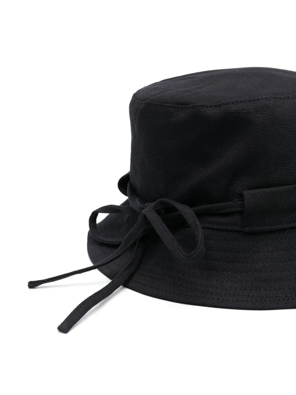 Maison-Kitsune Jacquemus Le Bob Gadjo Bucket Hat Black Men Hats