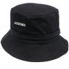 Maison-Kitsune Jacquemus Le Bob Gadjo Bucket Hat Black Men Hats