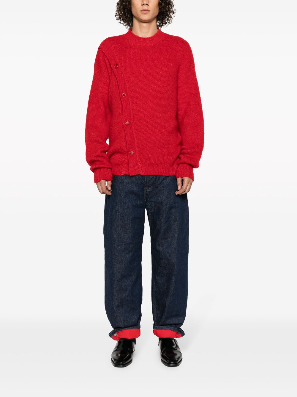 Maison-Kitsune Regular & Straight-Leg Jeans Men Jacquemus Le De Nîmes Reverso Jeans Blue