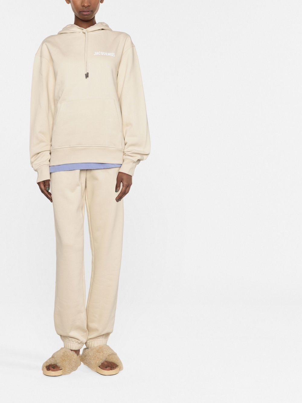 Maison-Kitsune Jacquemus Le Sweatshirt Jacquemus Hoodie Neutrals Men Hoodies