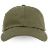 Jacquemus Cotton Cap Green Maison-Kitsune Men Hats