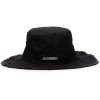 Jacquemus Le Bob Artichaut Bucket Hat Black Men Hats Maison-Kitsune