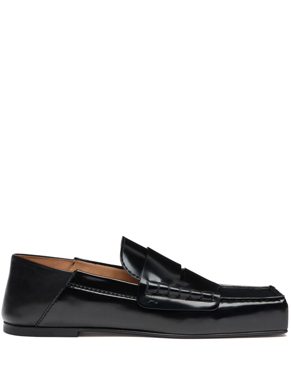 Men Loafers Maison-Kitsune Jacquemus Carré Loafers Black