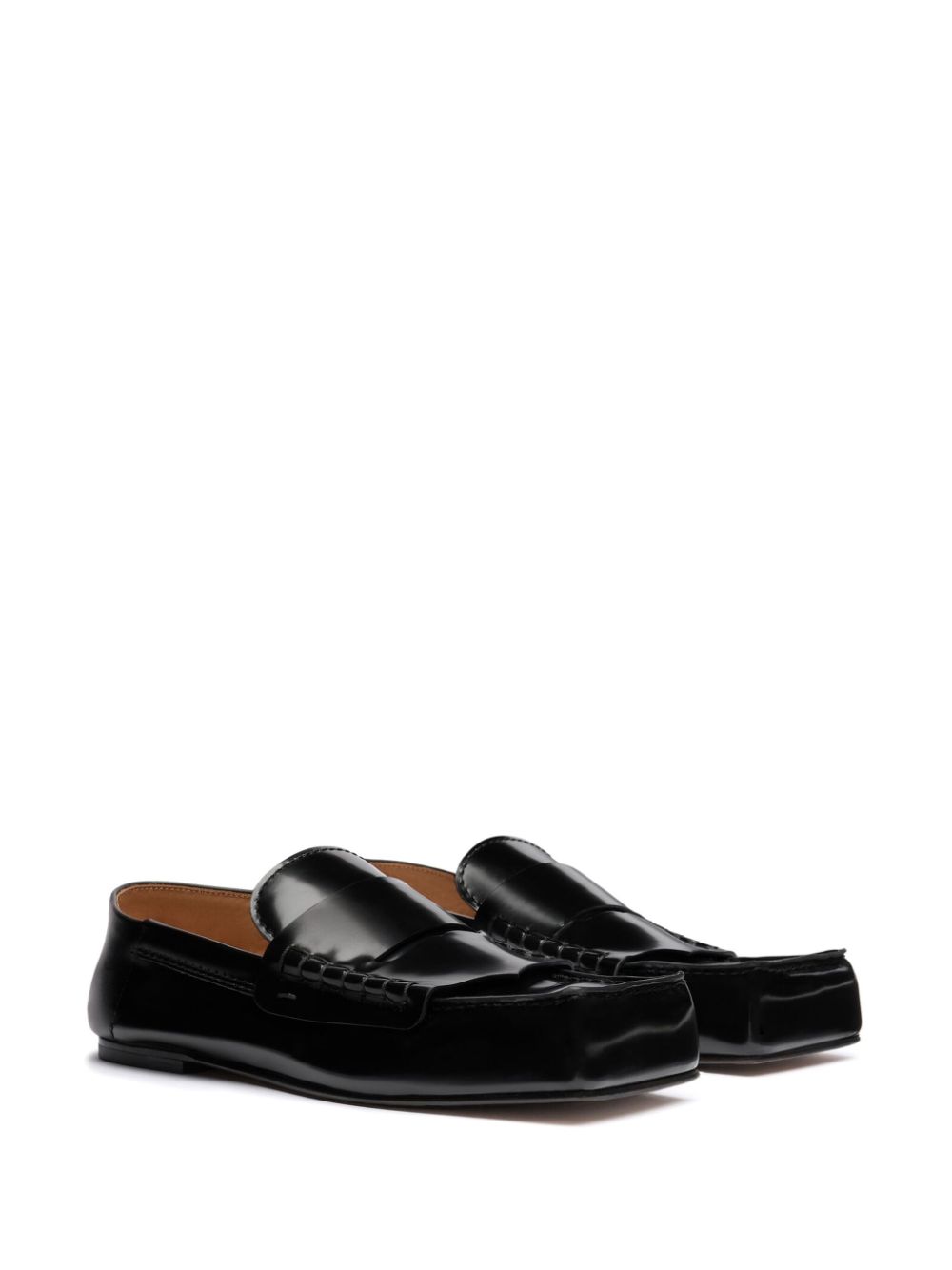 Men Loafers Maison-Kitsune Jacquemus Carré Loafers Black