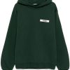 Maison-Kitsune Jacquemus Logo Sweatshirt Green Men Sweatshirts