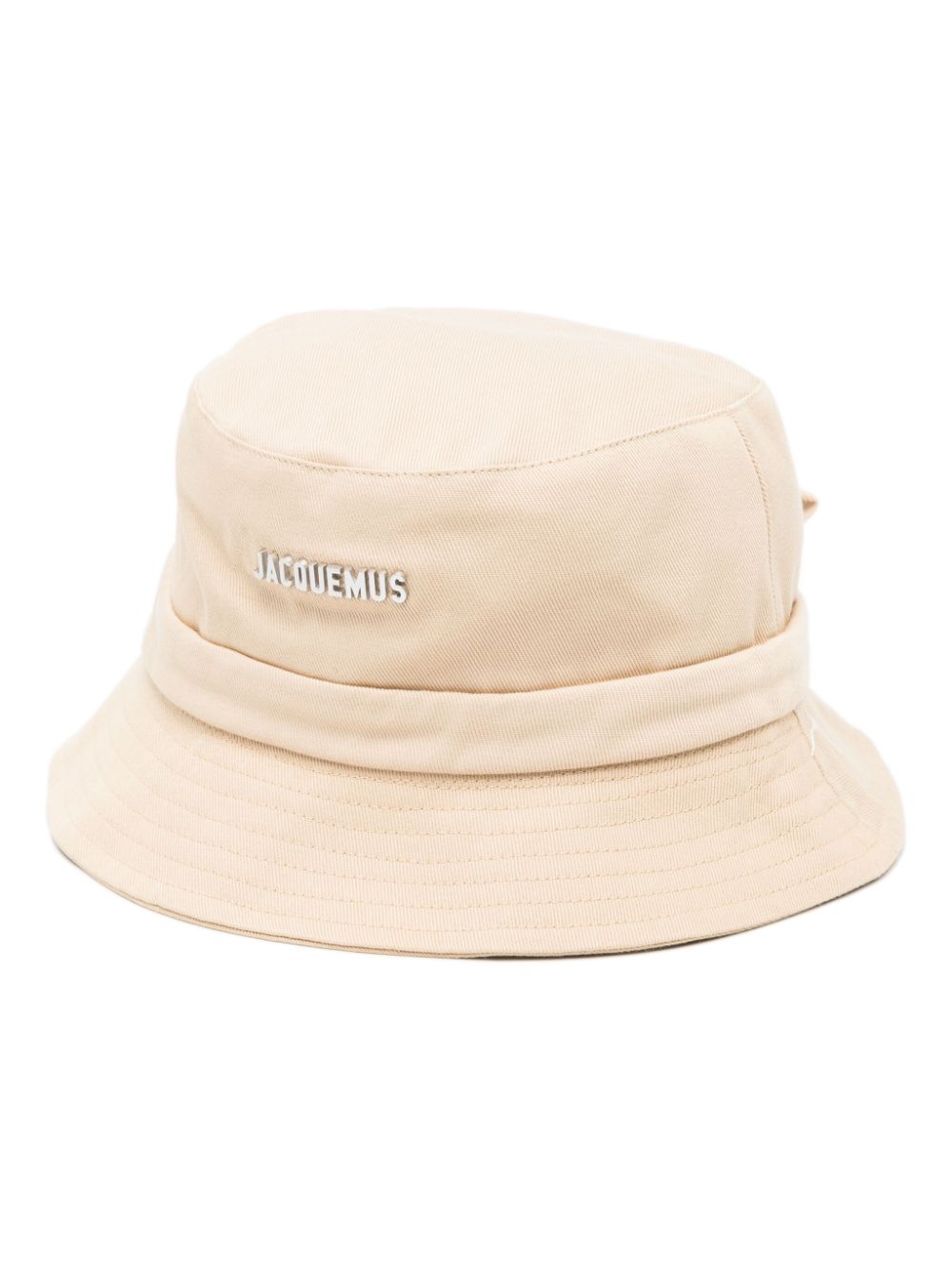 Maison-Kitsune Hats Men Jacquemus Le Bob Gadjo Bucket Hat Neutrals