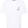 Maison-Kitsune T-Shirts Men Jacquemus Mèru Cotton T-shirt White