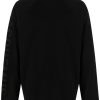 Jacquemus logo-print long-sleeve T-shirt Black Men T-Shirts Maison-Kitsune
