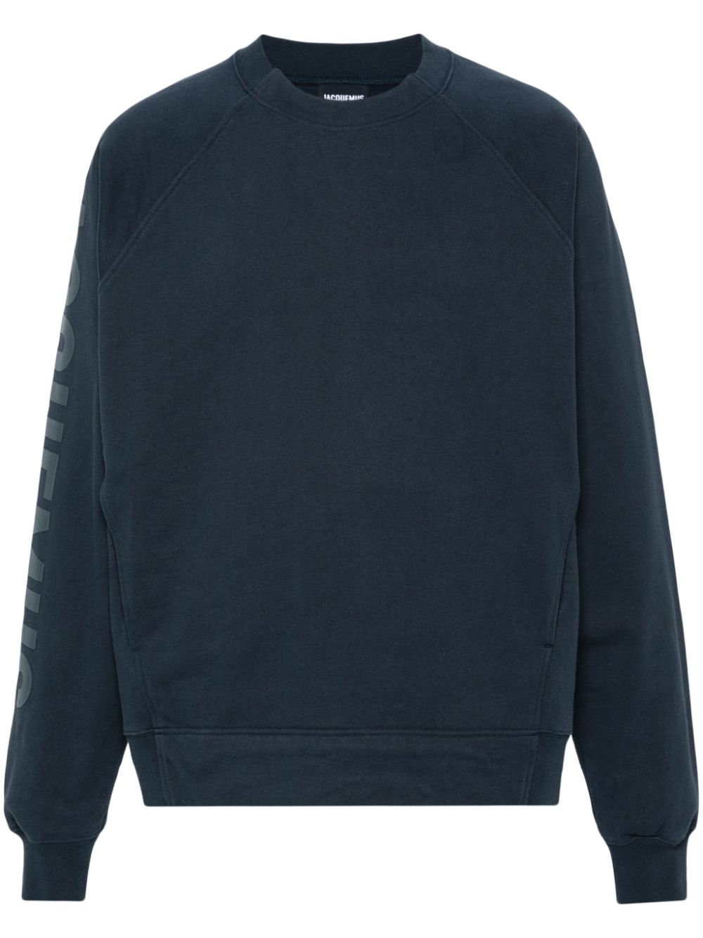 Men Sweatshirts Maison-Kitsune Jacquemus Le Sweatshirt Typo logo-print Top Blue