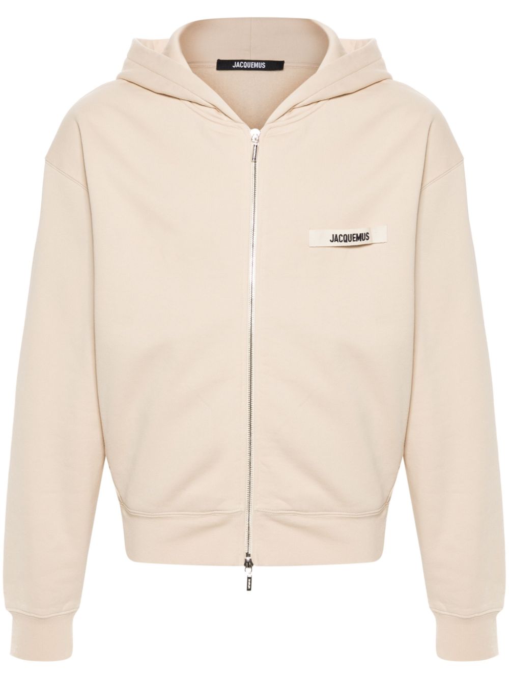 Men Hoodies Maison-Kitsune Jacquemus Le Hoodie Gros Grain Hoodie Neutrals