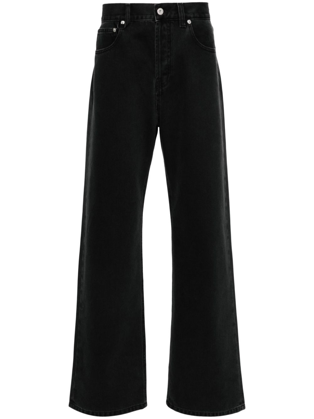 Maison-Kitsune Regular & Straight-Leg Jeans Men Jacquemus Le De Nîmes straight-leg Jeans Black