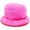 Jacquemus Le Bob Neve Bucket Hat Pink Men Hats Maison-Kitsune