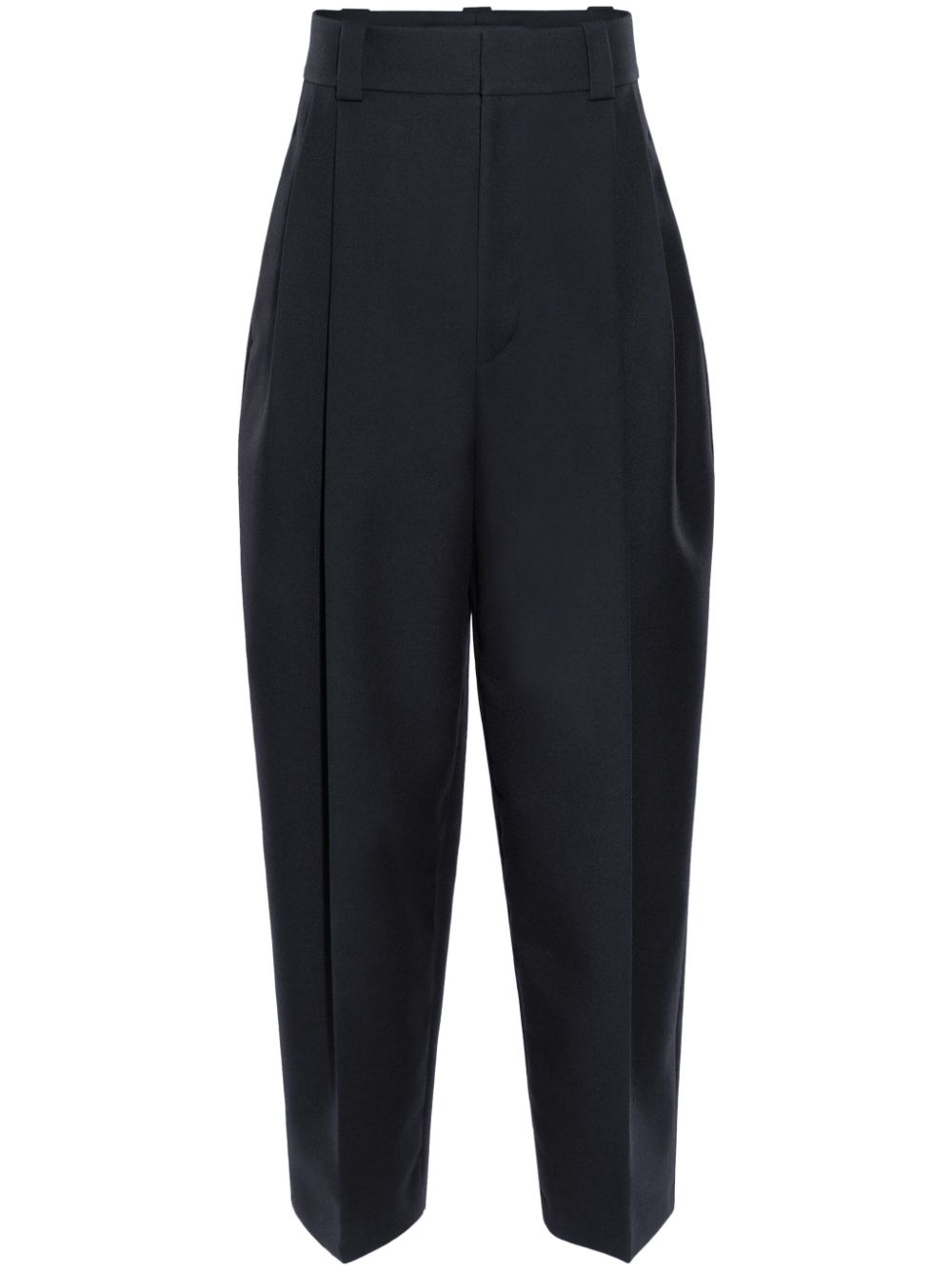 Jacquemus Marzio Trousers Black Men Tapered Pants Maison-Kitsune