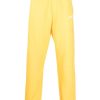 Jacquemus logo-print Organic Cotton Track Pants Yellow Maison-Kitsune Men Sweatpants